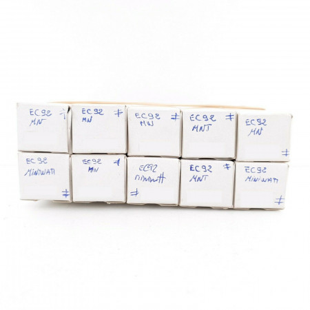 10 X EC92 MINIWATT. 1950s Siemens und Halske PRODUCTION. . CL  ENA