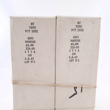 2 X PTT202C RT TUBE. 1960s PRODUCTION. NOS/NIB. AC  ENA