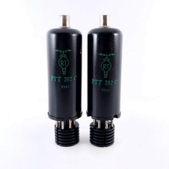 2 X PTT202C RT TUBE. 1960s PRODUCTION. NOS/NIB. AC  ENA