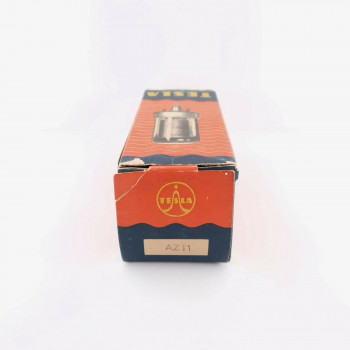 1 X AZ11 TESLA TUBE. GREY PLATES. INVERTED D-GETTER. 1959 PRODUCTION. CQ  ENA