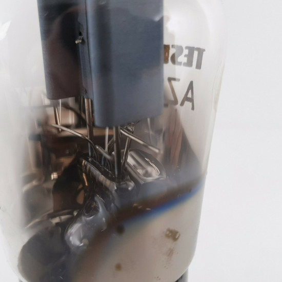 1 X AZ11 TESLA TUBE. GREY PLATES. INVERTED D-GETTER. 1959 PRODUCTION. CQ  ENA