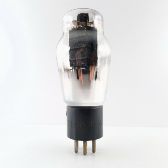 1 X 48 PUROTRON TUBE. BLACK PLATES. COPPER RODS. NOS. HIGH GAIN. 154% CX  ENA