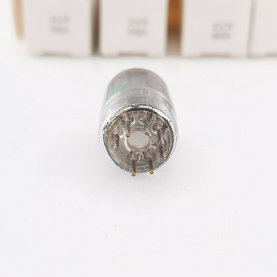 5 X JAN 6028 PHILIPS ECG TUBE. SMOKED GLASS. BLACK PLATES. 1986 PROD. CQ  ENA