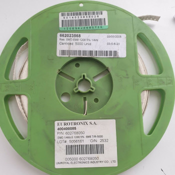 10 x 6.8M 1/4W 5% SMD EUROTRONIX RESISTOR. CA392U3000F080721