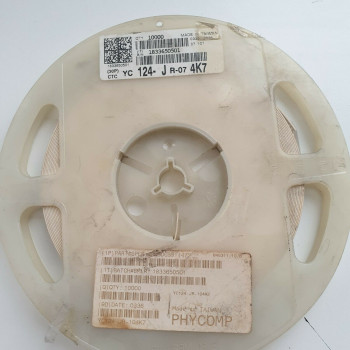 10 x 4.7K 0.0625W 5% 300PPM SMD PHYCOMP RESISTOR. CA392U4000F080721