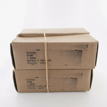 4 X JAN 1619 RCA TUBE. 1950s PRODUCTION. MATCHED QUAD. CQ  ENA 2