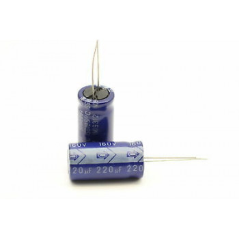ELECTROLYTIC CAPACITOR 220uF 20% 160V NOS (New Old Stock) 1PC. CA58U15F131015