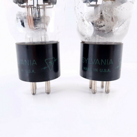 2 X 83 SYLVANIA TUBE. GREEN BOX. NOS/NIB. AC  ENA