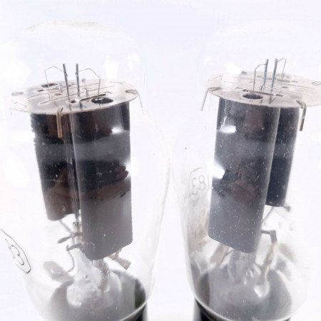 2 X 83 SYLVANIA TUBE. GREEN BOX. NOS/NIB. AC  ENA