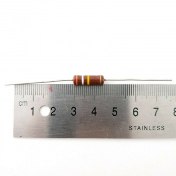 1 x 1W 390K 5% 1990S VINTAGE PIHER RESISTOR. NOS. C1841U180F170521