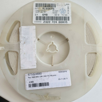 10 x 6.8M 1/4W 1% 100PPM SMD PHILIPS RESISTOR. CA392U4000F080721