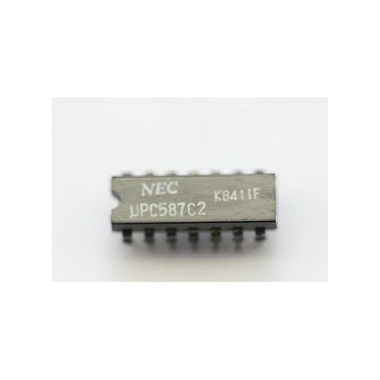 UPC587C2 NEC INTEGRATED CIRCUIT NOS New Old Stock 1PC C534BU2F081118