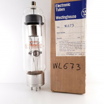 1 x WL673 / 673 WESTINGHOUSE TUBE. NOS/NIB. CB313