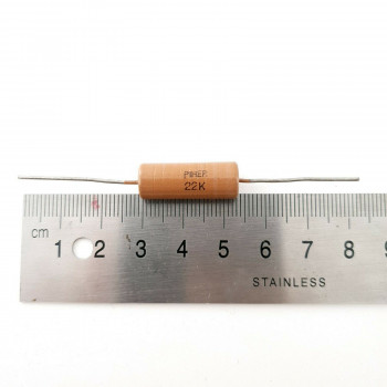 1 x 2W 22K 10% 1960S VINTAGE PIHER RESISTOR. NOS. C1842U808F170521