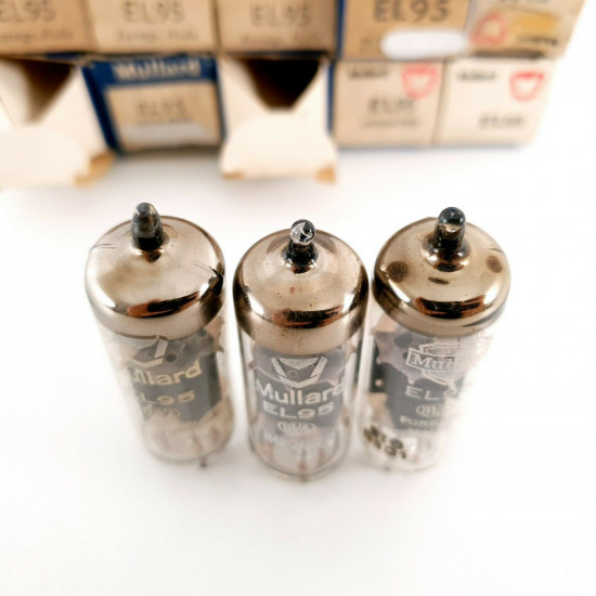 10 X EL95 MULLARD TUBE. CF  ENA
