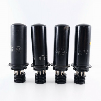 4 X 6L6 RCA TUBE. NOS. MATCHED QUAD. CX  ENA 2