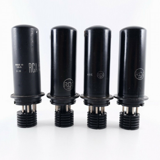 4 X 6L6 RCA TUBE. NOS. MATCHED QUAD. CX  ENA