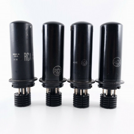 4 X 6L6 RCA TUBE. NOS. MATCHED QUAD. CX  ENA