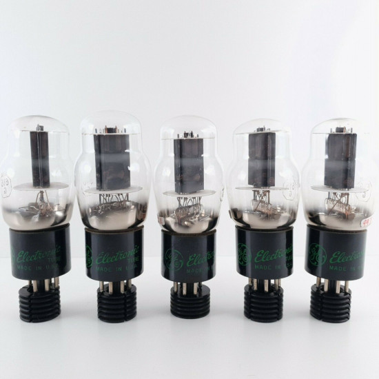5 X 6Y6G GE TUBE. DUAL GETTER. GREY PLATES. GREEN LOGO. CU  ENA