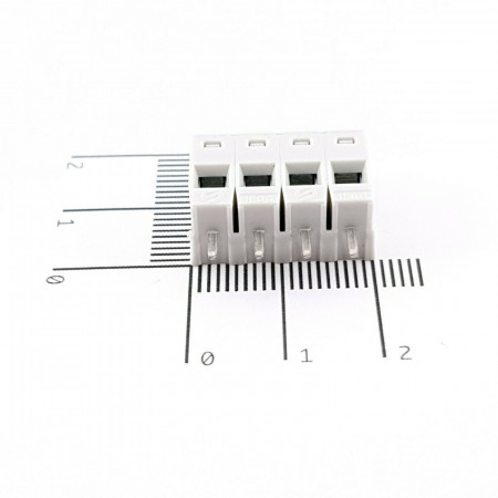 1 x IP00 4 WAY TERMINAL BLOCK RISING CLAMP. CA382U200F150621