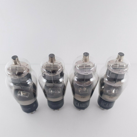 4 X 802 RCA TUBE. BLACK PLATES. DUAL GETTER. 1940s-50s PRODUCTION. CQ  ENA