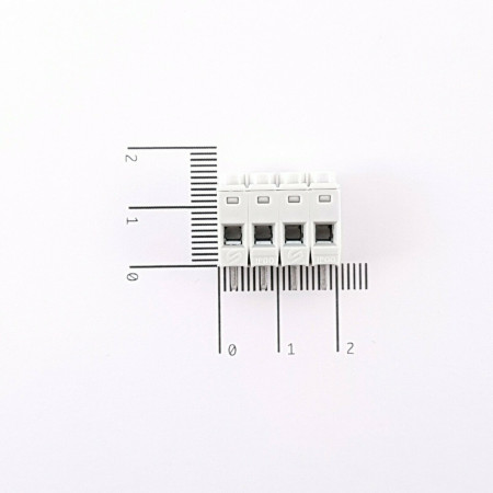 1 x IP00 4 WAY TERMINAL BLOCK RISING CLAMP. CA382U200F150621