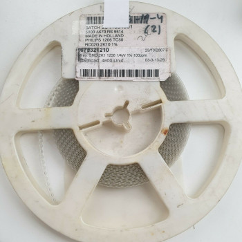 10 x 2.1K 1/4W 1% 100PPM SMD PHILIPS RESISTOR. CA392U1000F080721