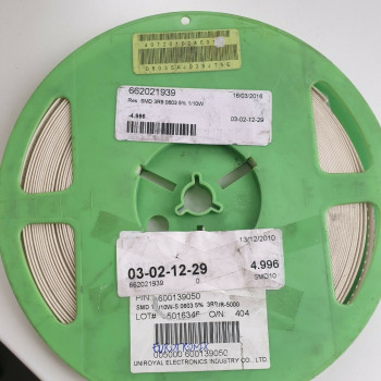 10 x 3.9R 1/10W 5% SMD EUROTRONIX RESISTOR. CA392U4900F080721