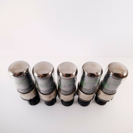 5 X 12SJ7GT FIVRE TUBE. BLACK PLATES.  NOS/NIB. AA  ENA