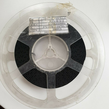 2 x 3.5795450MHz 50PPM J075-B-5-2 SMD JAUCH CRYSTAL OSCILLATOR. CA392U300F080721