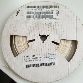 10 x 1.24K 1/8W 1% 100PPM SMD VISHAY RESISTOR. CA392U4000F080721