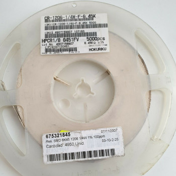 10 x 8.45K 1/4W 1% 100PPM SMD HOKURIKU RESISTOR. CA392U3000F080721