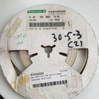 10 x 32.4K 1/4W 1% 100PPM SMD DRALORIC RESISTOR. CA392U2000F080721