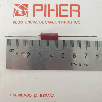 1 X 1W 3,3K 3.3K 10% 1960s VINTAGE PIHER RESISTOR. NOS RESISTOR. C1793U8F140121