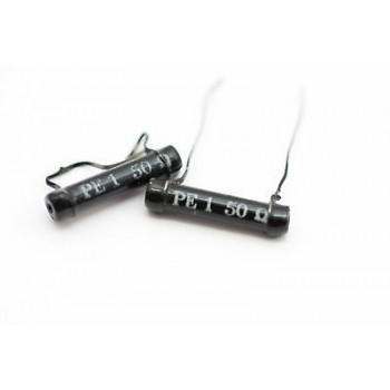 TUBULAR RESISTOR 50Ohm 50R PE1 NOS(New Old Stock) 1PC CA28U3F190815