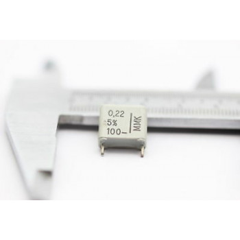 CAPACITOR 220K (0,22) 100V 5% FACO NOS (New Old Stock) 1PC CA27U80+F190815