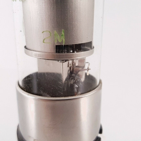 1 X 12SJ7GT FIVRE TUBE. SILVER PLATES.  NOS/NIB. AA  ENA