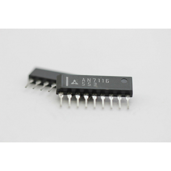 AN7116 MATSUSHITA INTEGRATED CIRCUIT NOS ( New Old Stock )1PC. C543BU7F130215