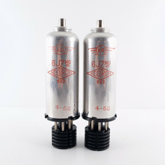 2 X 6J7MG NEOTRON TUBE. 1952 PRODUCTION. HIGH GAIN. 207/233%. CX  ENA