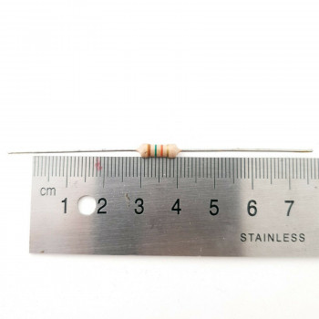 2 x 1/2W 1,5K 1.5K 1K5 5% CARBON RESISTOR. NOS. C1847U1500F170521