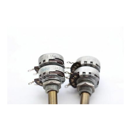 POTENTIOMETER PIHER 500 OHM + 1K LOG/LIN D/S W/O ON/OFF NOS 1PC. CA278U1F090519