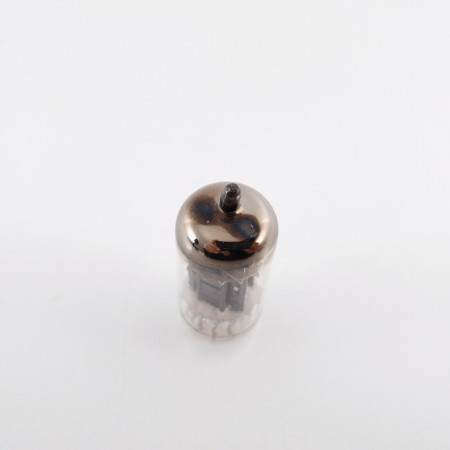 1 X 12AX7 TUBE. US. MADE. 17MM BLACK LADDER PLATES. USED. CX  ENA
