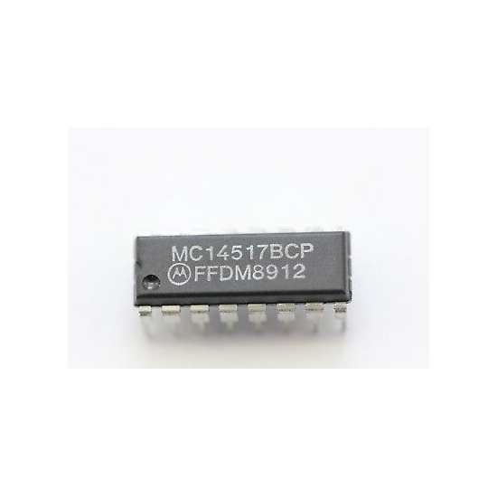 MC14517BCP MOTOROLA INTEGRATED CIRCUIT NOS New Old Stock 1PC C534BU11F091118