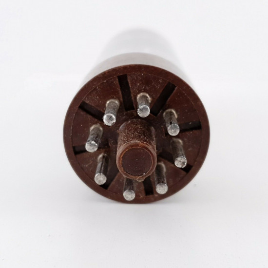 1 X EL34 POLAM TUBE. 1950s TESLA PRODUCTION. WELDED PLATES. DUAL GETTER. CI  ENA