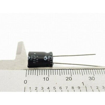 ELECTROLYTIC CAPACITOR THOMSON 220uF 16V NOS 2PC. CA256U16F090321