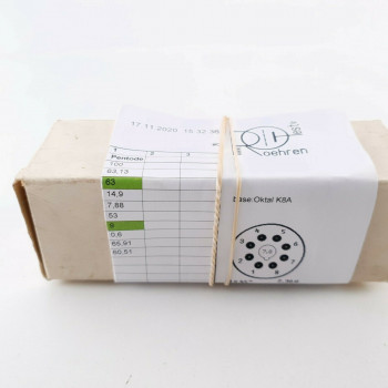 1 X 6CA7 MATSUSHITA TUBE. TESLA PROD. BROKEN CENTER PIN. LOW EMISSION. CI  ENA 2