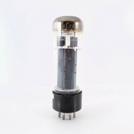 1 X 6CA7 MATSUSHITA TUBE. TESLA PROD. BROKEN CENTER PIN. LOW EMISSION. CI  ENA