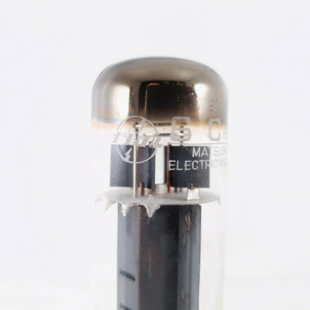 1 X 6CA7 MATSUSHITA TUBE. TESLA PROD. BROKEN CENTER PIN. LOW EMISSION. CI  ENA