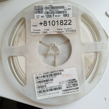 10 x 18.2K 1/4W 1% SMD YAGEO RESISTOR. (R193) CA392U4800F080721