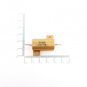 1 x 2.7R 25W 5% RESISTOR. CA396U10F090821